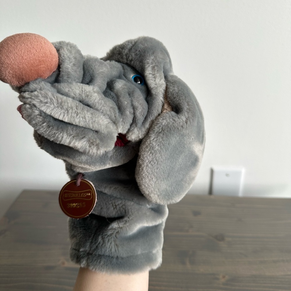 Vintage “Wrinkles”’ hand puppet